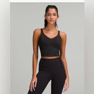 Lululemon Align Tank - Leopard Camo Deep Coal Multi - Size 14